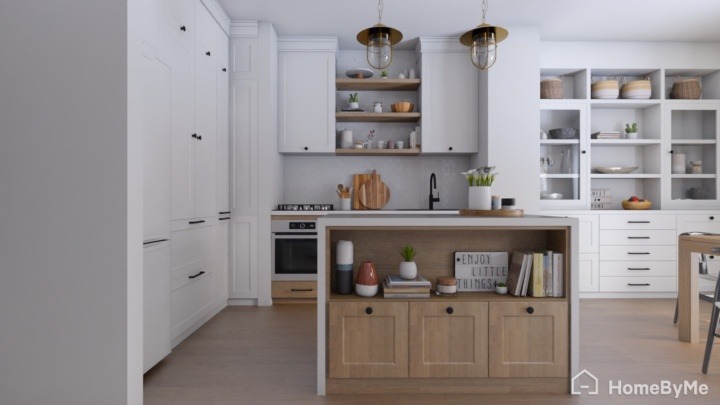 white contemporary kitchen