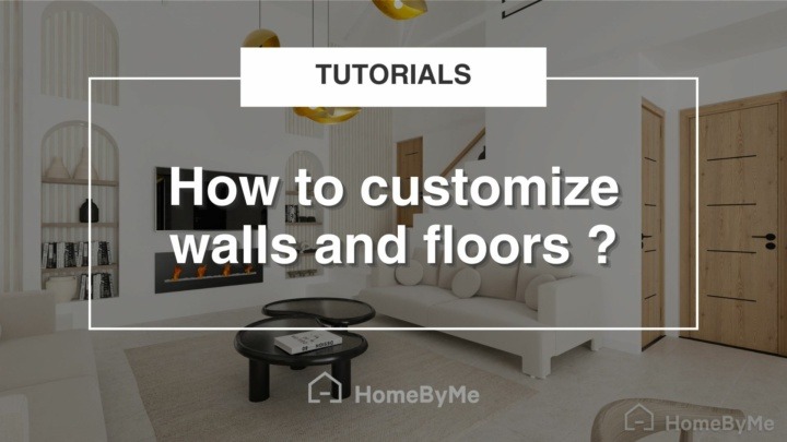 how to customize walls and floors