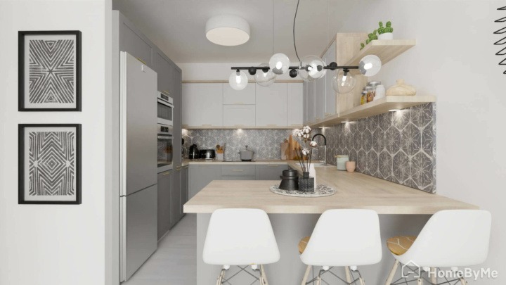 Modern kitchen made with our planner