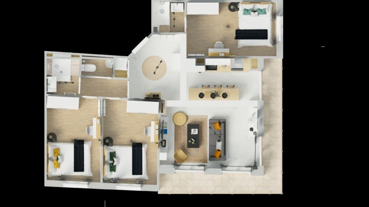 View of some house plans with 3 bedroom